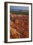 Utah, Bryce Canyon National Park, Hoodoos in Bryce Amphitheater-David Wall-Framed Photographic Print