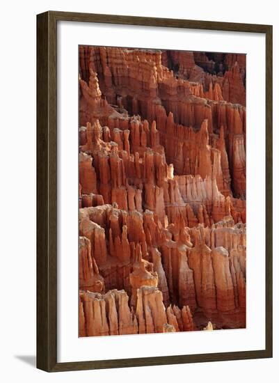 Utah, Bryce Canyon National Park, Hoodoos in Bryce Amphitheater-David Wall-Framed Photographic Print