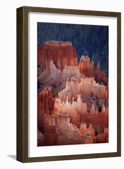 Utah, Bryce Canyon National Park, Hoodoos in Bryce Amphitheater-David Wall-Framed Photographic Print