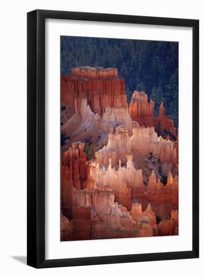 Utah, Bryce Canyon National Park, Hoodoos in Bryce Amphitheater-David Wall-Framed Photographic Print