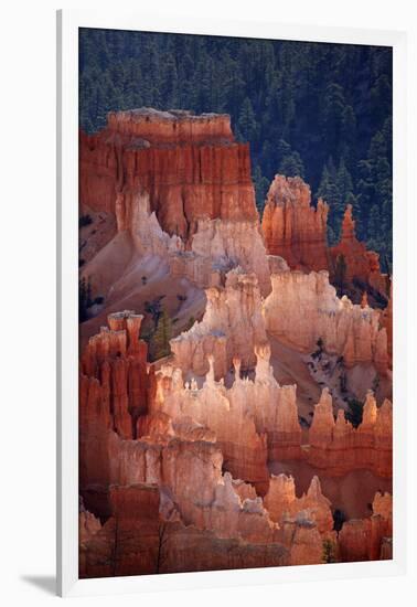 Utah, Bryce Canyon National Park, Hoodoos in Bryce Amphitheater-David Wall-Framed Photographic Print