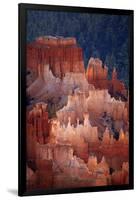 Utah, Bryce Canyon National Park, Hoodoos in Bryce Amphitheater-David Wall-Framed Photographic Print