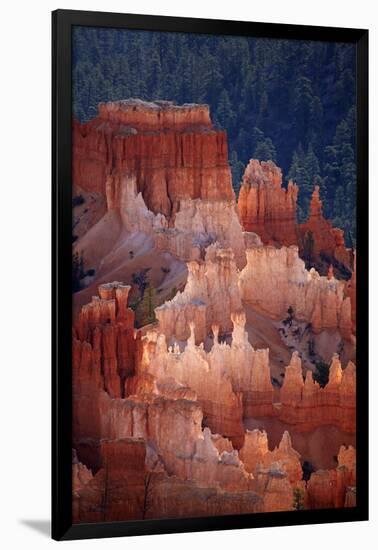 Utah, Bryce Canyon National Park, Hoodoos in Bryce Amphitheater-David Wall-Framed Photographic Print