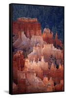 Utah, Bryce Canyon National Park, Hoodoos in Bryce Amphitheater-David Wall-Framed Stretched Canvas