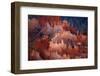 Utah, Bryce Canyon National Park, Hoodoos in Bryce Amphitheater-David Wall-Framed Photographic Print