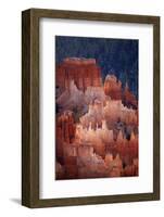 Utah, Bryce Canyon National Park, Hoodoos in Bryce Amphitheater-David Wall-Framed Photographic Print