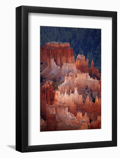 Utah, Bryce Canyon National Park, Hoodoos in Bryce Amphitheater-David Wall-Framed Photographic Print