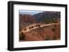 Utah, Bryce Canyon National Park, Horse Trekkers Near Queens Garden Trail-David Wall-Framed Photographic Print