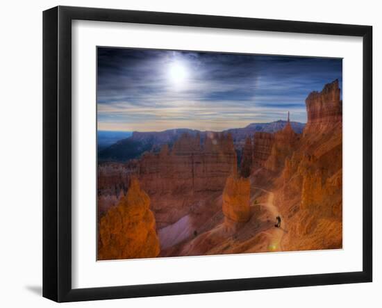 Utah, Bryce Canyon National Park, Navajo Loop Trail, USA-Alan Copson-Framed Photographic Print