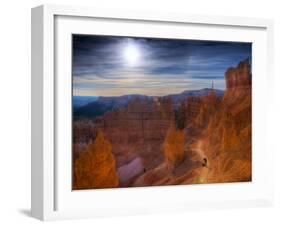 Utah, Bryce Canyon National Park, Navajo Loop Trail, USA-Alan Copson-Framed Photographic Print