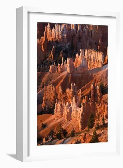 Utah, Bryce Canyon National Park. Sunrise Point Hoodoos in Bryce Canyon National Park-Judith Zimmerman-Framed Photographic Print