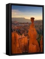 Utah, Bryce Canyon National Park, Thors Hammer Near Sunset Point, USA-Alan Copson-Framed Stretched Canvas