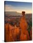 Utah, Bryce Canyon National Park, Thors Hammer Near Sunset Point, USA-Alan Copson-Stretched Canvas