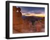 Utah, Bryce Canyon National Park, Thors Hammer Near Sunset Point, USA-Alan Copson-Framed Photographic Print