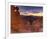 Utah, Bryce Canyon National Park, Thors Hammer Near Sunset Point, USA-Alan Copson-Framed Photographic Print