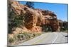 Utah, Bryce, Red Canyon Tunnels-Bernard Friel-Mounted Photographic Print