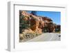 Utah, Bryce, Red Canyon Tunnels-Bernard Friel-Framed Photographic Print