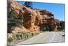 Utah, Bryce, Red Canyon Tunnels-Bernard Friel-Mounted Photographic Print