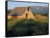 Utah, Cache Valley. Buildings of the Ronald Jensen Historical Farm-Scott T^ Smith-Framed Stretched Canvas