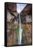 Utah, Calf Creek Falls, Escalante-Grand Staircase National Monument-Judith Zimmerman-Framed Stretched Canvas