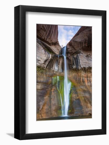 Utah, Calf Creek Falls, Escalante-Grand Staircase National Monument-Judith Zimmerman-Framed Photographic Print