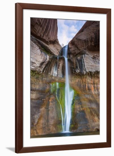 Utah, Calf Creek Falls, Escalante-Grand Staircase National Monument-Judith Zimmerman-Framed Photographic Print