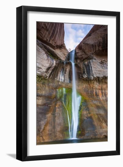 Utah, Calf Creek Falls, Escalante-Grand Staircase National Monument-Judith Zimmerman-Framed Photographic Print