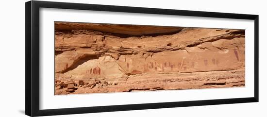 Utah, Canyonlands, Horseshoe Canyon, Great Gallery, Petroglyphs-Jamie & Judy Wild-Framed Photographic Print