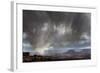 Utah, Canyonlands National Park. Spring Vista over the Canyons and Desert with Thunderclouds-Judith Zimmerman-Framed Photographic Print