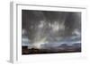 Utah, Canyonlands National Park. Spring Vista over the Canyons and Desert with Thunderclouds-Judith Zimmerman-Framed Photographic Print