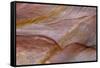 Utah, Capital Reef National Park. Colorful Patterns in Sandstone-Jaynes Gallery-Framed Stretched Canvas