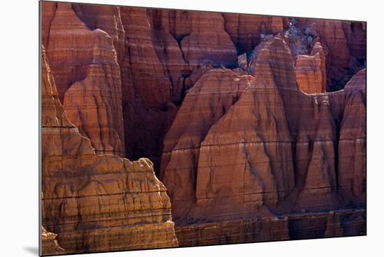 Utah, Capitol Reef National Park. Eroded Cliffs-Jaynes Gallery-Mounted Photographic Print