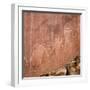 Utah, Capitol Reef National Park. Fremont Pictoglyph Panel-Jaynes Gallery-Framed Photographic Print