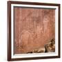 Utah, Capitol Reef National Park. Fremont Pictoglyph Panel-Jaynes Gallery-Framed Photographic Print