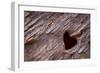 Utah, Capitol Reef National Park. Heart-Shaped Hole in Rock-Jaynes Gallery-Framed Photographic Print