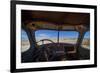 Utah, Capitol Reef National Park. Inside Cab of Old Drilling Rig-Jaynes Gallery-Framed Photographic Print