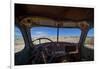 Utah, Capitol Reef National Park. Inside Cab of Old Drilling Rig-Jaynes Gallery-Framed Photographic Print