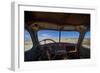 Utah, Capitol Reef National Park. Inside Cab of Old Drilling Rig-Jaynes Gallery-Framed Photographic Print