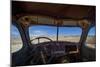 Utah, Capitol Reef National Park. Inside Cab of Old Drilling Rig-Jaynes Gallery-Mounted Photographic Print