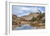 Utah, Capitol Reef National Park. Photographer Surveys Scenic-Jaynes Gallery-Framed Photographic Print