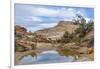 Utah, Capitol Reef National Park. Photographer Surveys Scenic-Jaynes Gallery-Framed Photographic Print