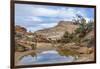 Utah, Capitol Reef National Park. Photographer Surveys Scenic-Jaynes Gallery-Framed Photographic Print