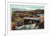 Utah, Cedar Breaks National Monument Aerial View-Lantern Press-Framed Premium Giclee Print