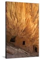 Utah, Cedar Mesa. Fallen Roof Ruin-Judith Zimmerman-Stretched Canvas