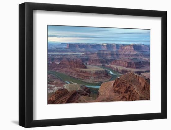 Utah, Dead Horse Point State Park. Colorado River Gooseneck Formation-Cathy & Gordon Illg-Framed Photographic Print