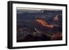 Utah, Dead Horse Point State Park. Overlook at First Light at Sunrise-Judith Zimmerman-Framed Photographic Print