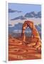 Utah - Delicate Arch-Lantern Press-Framed Art Print