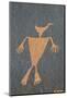 Utah. Duck Headed Man Petroglyph, Cedar Mesa-Judith Zimmerman-Mounted Photographic Print