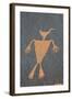 Utah. Duck Headed Man Petroglyph, Cedar Mesa-Judith Zimmerman-Framed Photographic Print