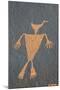 Utah. Duck Headed Man Petroglyph, Cedar Mesa-Judith Zimmerman-Mounted Photographic Print